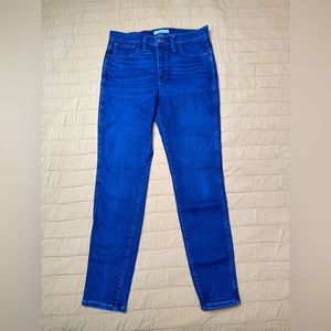 Made well 10” high rise skinny Hayes wash